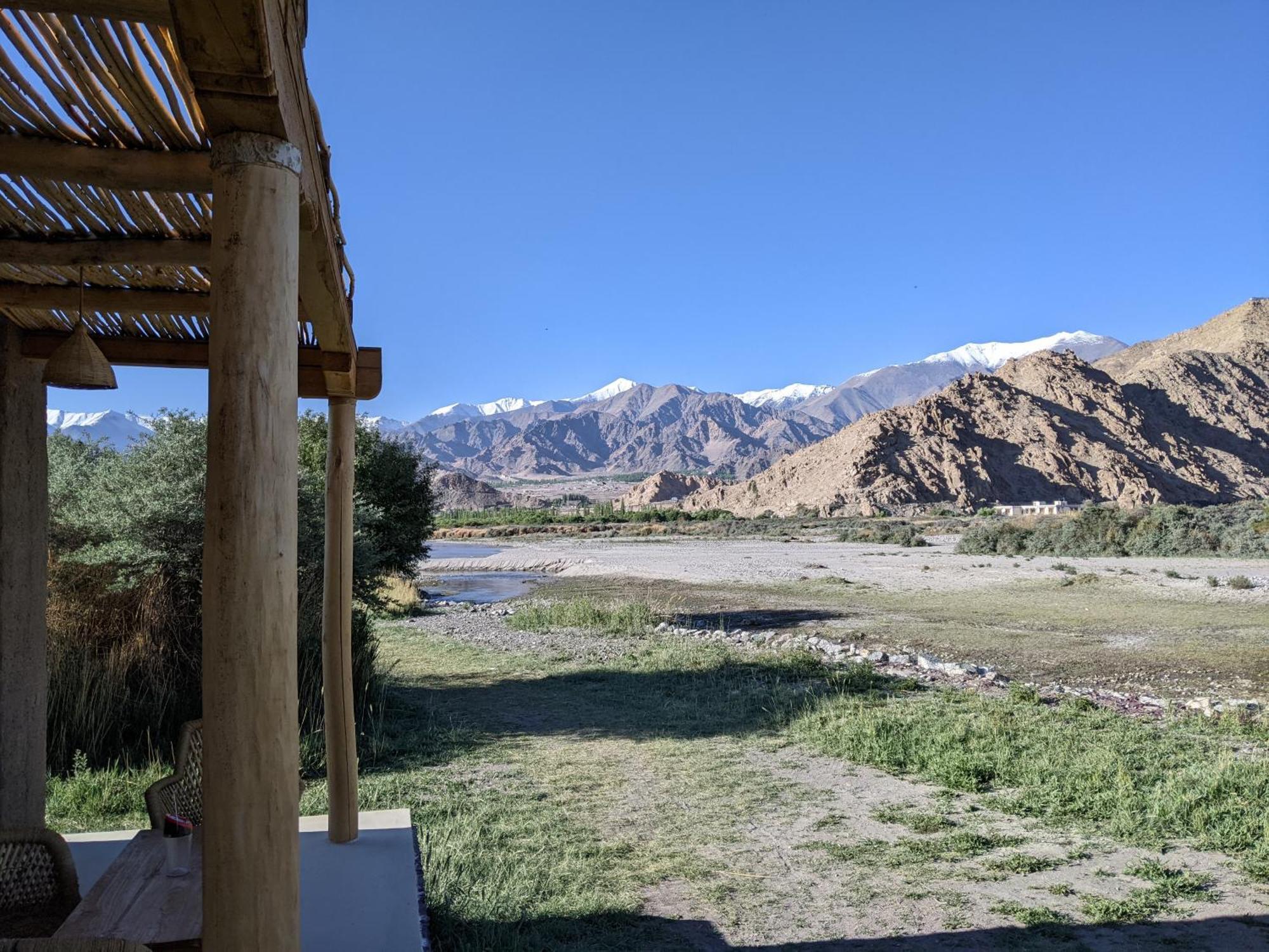 The Indus River Camp Leh Exteriör bild